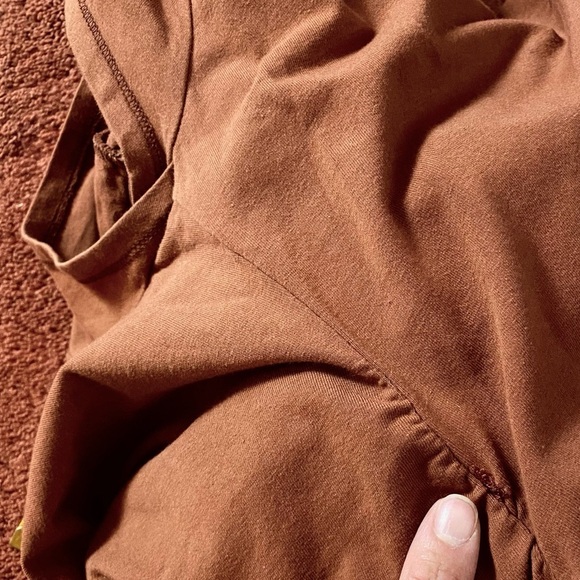 Aventura Organic Cotton blend Dress Orange - Womens size L - Picture 6 of 7